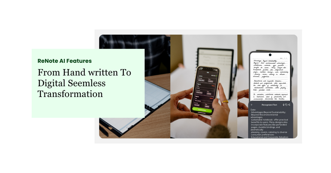 From Handwritten to Digital: How ReNote AI Is Transforming Note-Taking in 2025