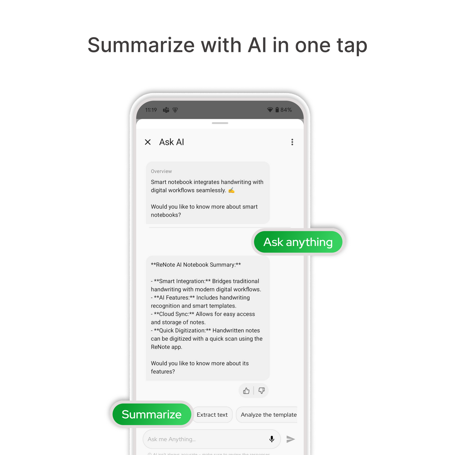 Classic (AI-Powered Smart Reusable Notebook)