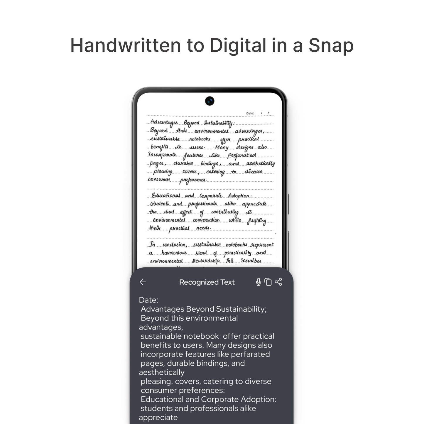 Classic (AI-Powered Smart Reusable Notebook)