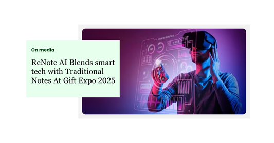 India’s AI Startup Boom: ReNote AI Blends Smart Tech with Traditional Notes at Gift World Expo 2025